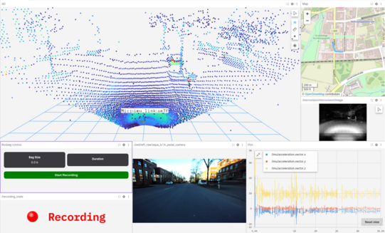 RVIZ sensor view