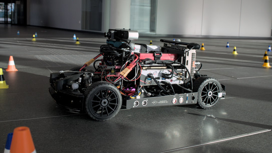 A 1:8 scale model car.